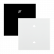 Skleněný dotykový ovladač <br>se symboly GSB3-20/S photo